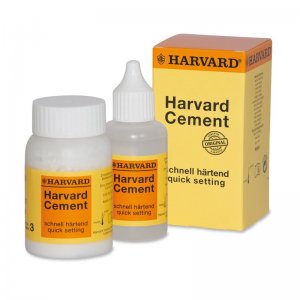 Harvard Cement gelb, # 5 schnellhärtend, Klinikpackung 100 g