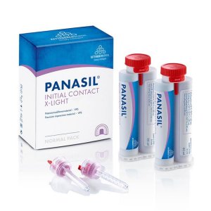 Panasil initial contact - Standardpackung, geändertes Kartuschensystem X-Light, Kartuschen 2 x 50 ml