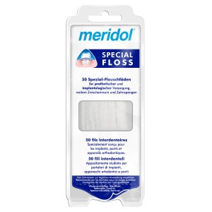 Meridol Special Floss Flauschfäden, Packung à 50 Fäden