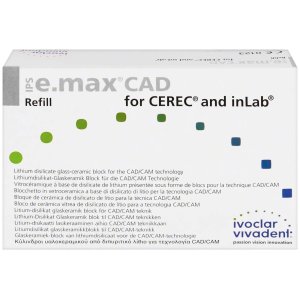 IPS e.max CAD Abutment für Cerec / inLab, LT D2, A 14 (S), Packung à 5 Stück