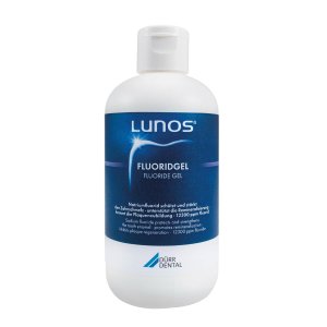 Lunos Fluoridgel, Kariesprophylaxe, Flasche à 250 ml