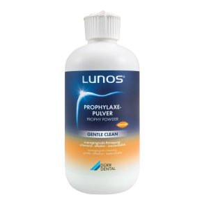 Lunos Gentle Clean, Prophylaxepulver, Orange, 4 Packungen à 180 g