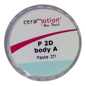 ceraMotion One Touch, Finalisierungsglasurpaste, 2D A, Packung à 3 g