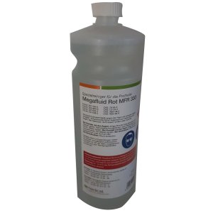 Megafluid, Prothesenreiniger, MFR 330, rot, Flasche à 1 Liter