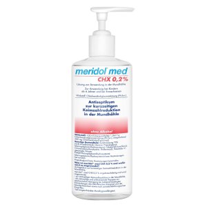 Meridol Med CHX 0,2% Mundspüllösung, Flasche à 1 l