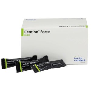 Cention Forte, Füllungsmaterial, selbsthärtend, röntgenopak, A2, 50 Kapseln à 0,3 g