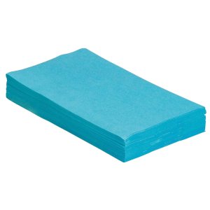 Monoart Trayfilterpapier für Normtrays, 18 × 28 cm, lagunablau, Packung à 250 Blatt