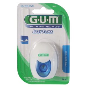 Gum Easy Floss Zahnseide 2000, gewachst, Packung à 30 m