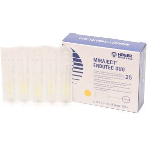 Miraject Endotec Duo, 0,3 × 25 mm, Packung à 25 Stück