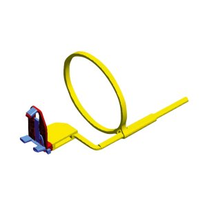 Super-Bite Senso Anterior, mit Ring, gelb, Packung à 4 Stück
