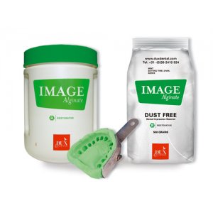 Image Alginat, grün, schnellhärtend, Refill, 11 Packungen à 500 g
