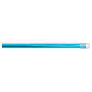 Speichelsauger, flexibel, ⌀ 6,5 mm, 125 mm, blautransparent, Packung à 100 Stück