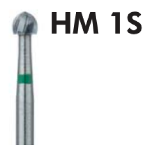 Hartmetallbohrer, Form HM 1S, ISO 008, Schaft RA, Packung 5 Stück