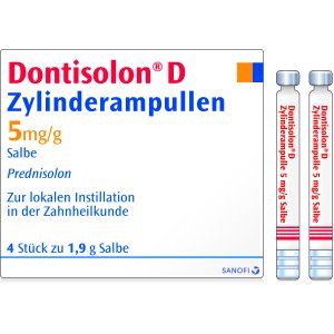 Dontisolon D, Zylinderampullen 4 x 1,9 g