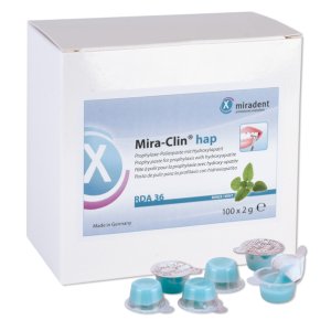 Mira-Clin hap, Prophylaxe-Polierpaste mit Hydroxylapatit, 100 x 2 g