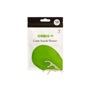 ORBIS-Green Flosser, Maisstärke, Beutel 50 Stück