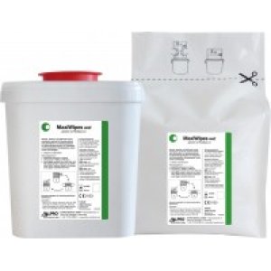 PlastiSept eco MaxiWipes, Desinfektionstücher, 17 × 26 cm, 4 Packungen à 250 Stück